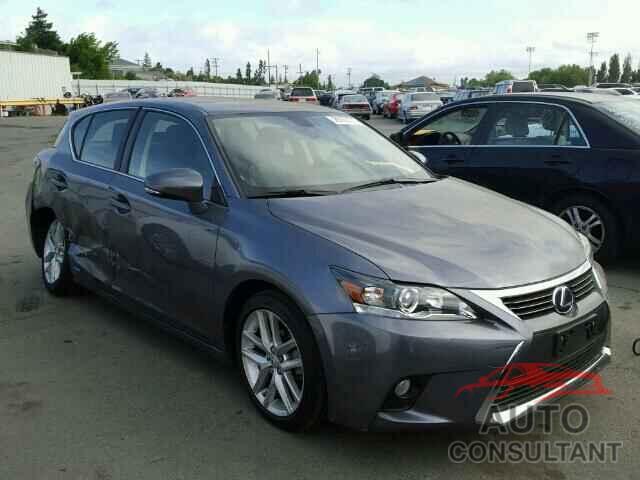 LEXUS CT 200 2016 - JTHKD5BH1G2269392