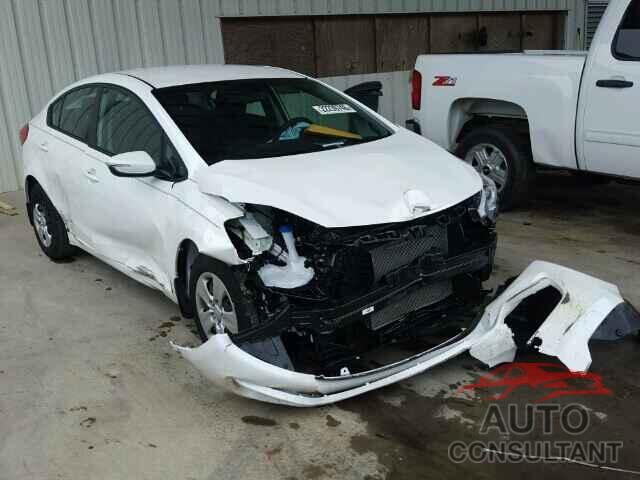 KIA FORTE 2016 - KNAFX4A61G5515048