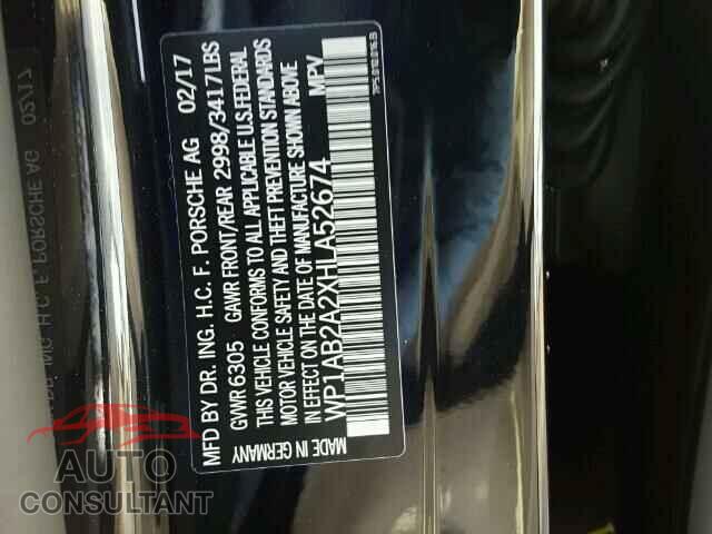 PORSCHE CAYENNE 2017 - WP1AB2A2XHLA52674
