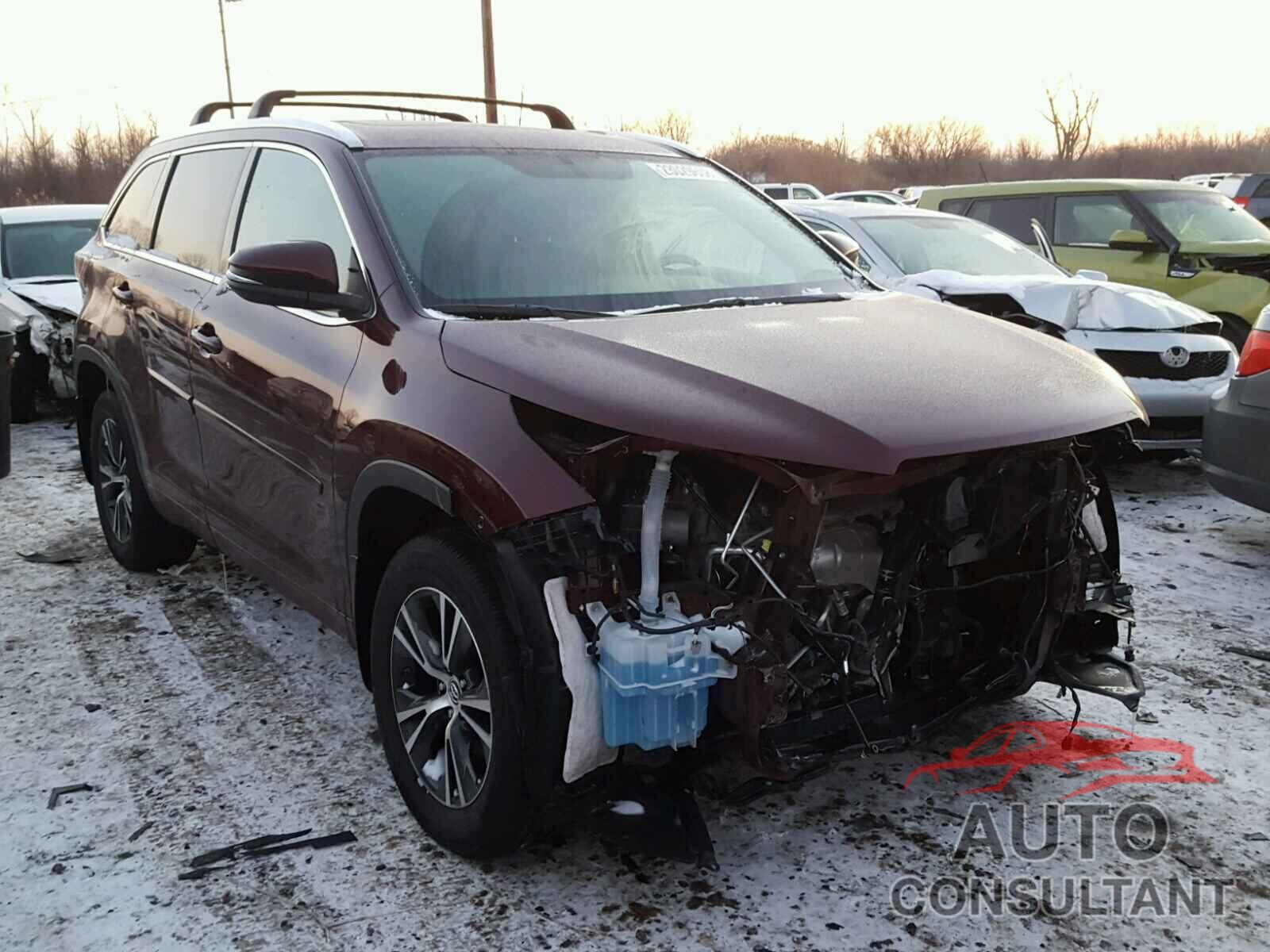 TOYOTA HIGHLANDER 2016 - 5TDJKRFH0GS247851