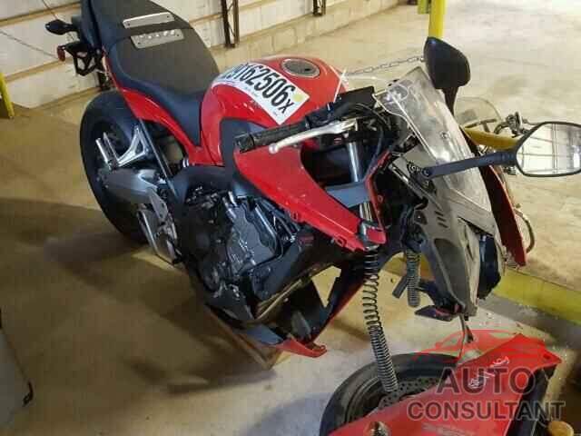 HONDA CBR CYCLE 2015 - MLHRC7408F5100454