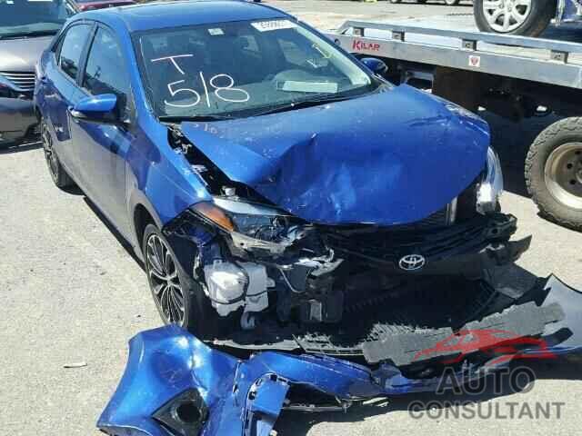 TOYOTA COROLLA 2015 - 5YFBURHE4FP184021