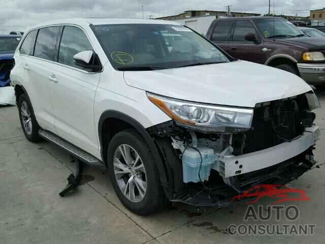 TOYOTA HIGHLANDER 2015 - 5TDKKRFH4FS051852