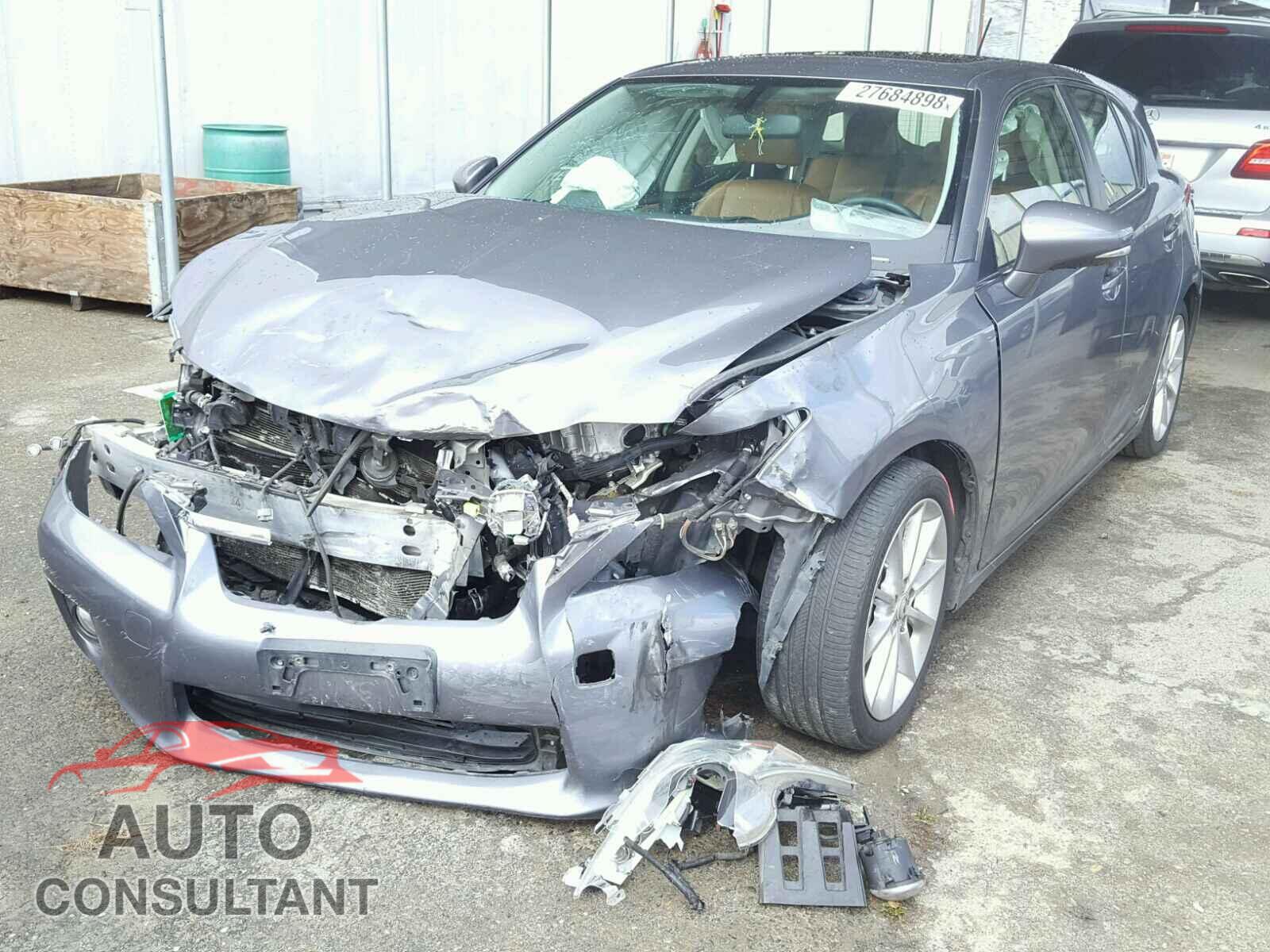 LEXUS CT 200 2012 - JTHKD5BH2C2105238