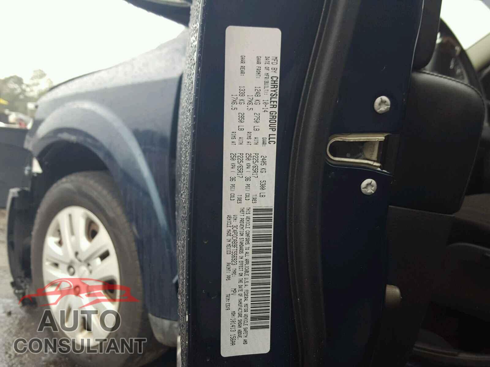 DODGE JOURNEY 2015 - 3C4PDCAB9FT556923