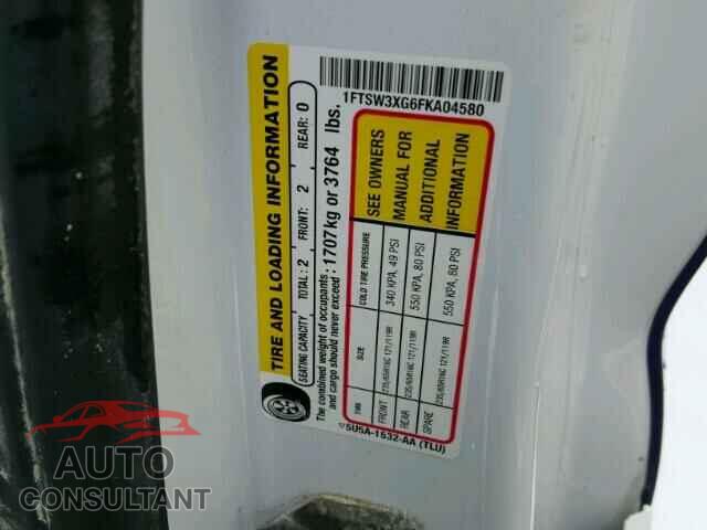 FORD TRANSIT CO 2015 - 1FTSW3XG6FKA04580