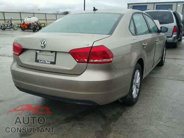 VOLKSWAGEN PASSAT 2015 - 1VWAT7A39FC046721