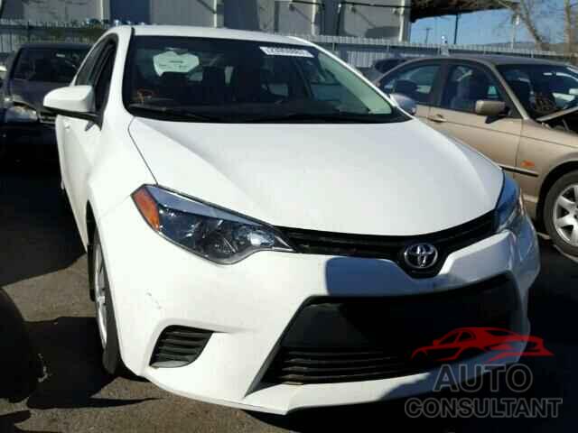 TOYOTA COROLLA 2016 - 2T1BURHE2GC697642