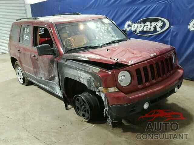 JEEP PATRIOT 2016 - 1C4NJPBB3GD612352