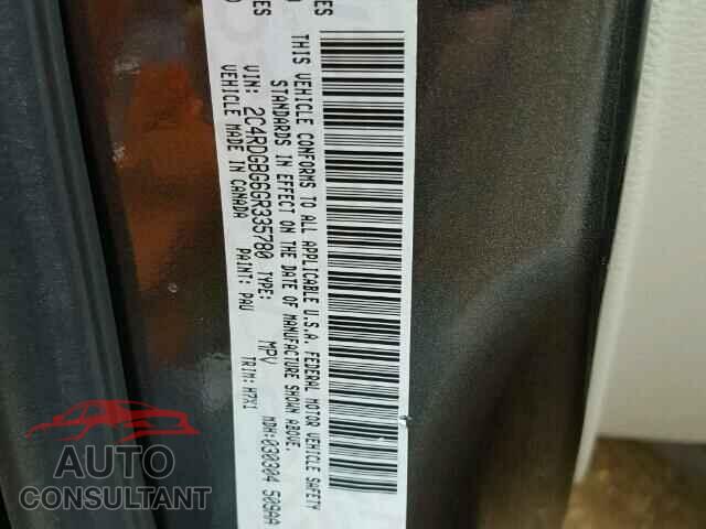 DODGE CARAVAN 2016 - 2C4RDGBG6GR335780