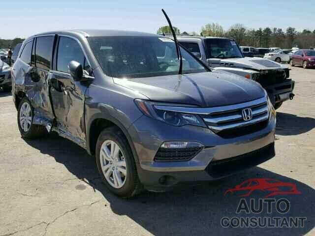 HONDA PILOT 2017 - 5FNYF5H16HB003039