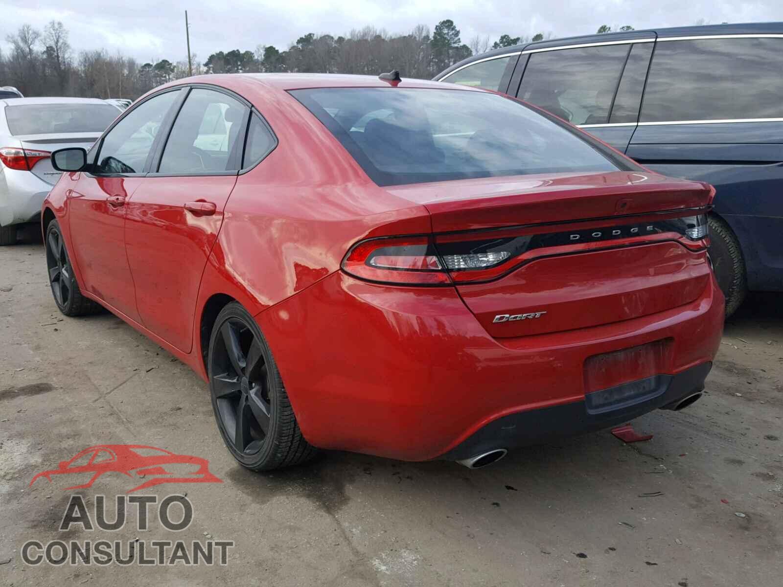 DODGE DART 2016 - 1C3CDFBBXGD563423