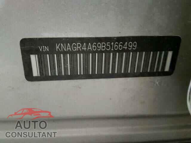 KIA OPTIMA 2011 - KNAGR4A69B5166499