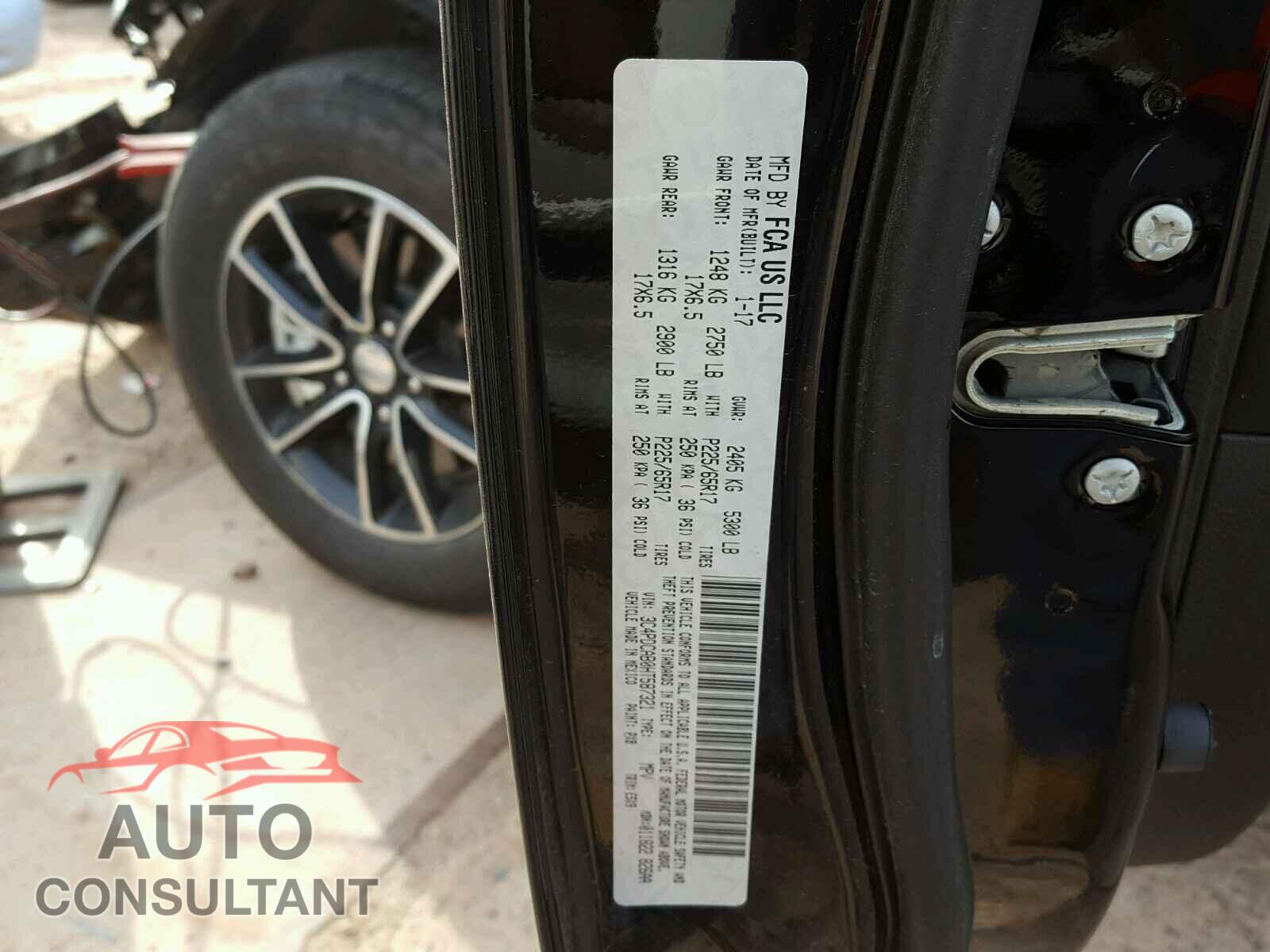 DODGE JOURNEY 2017 - 3C4PDCAB0HT587321