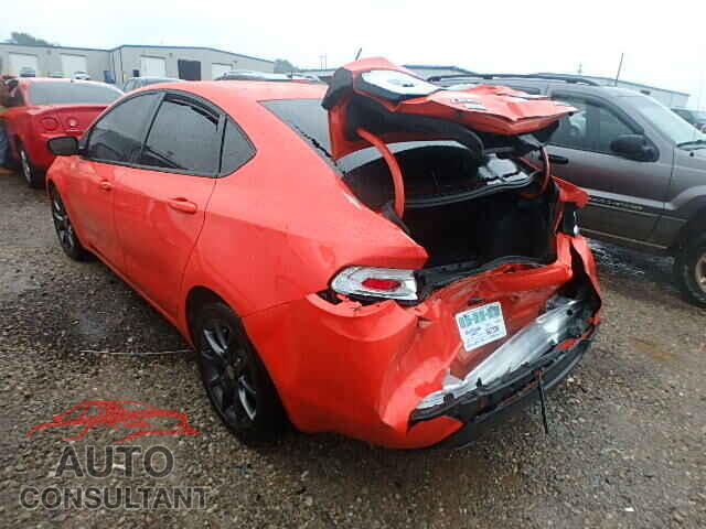 DODGE DART 2015 - 1C3CDFBB0FD345134