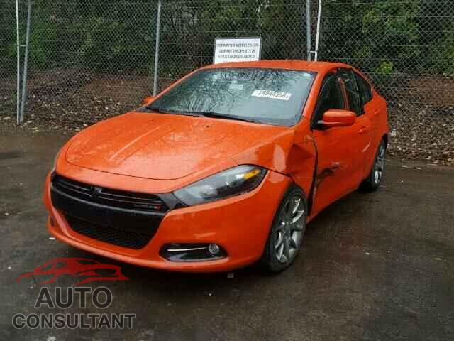 DODGE DART 2015 - 1C3CDFBB2FD267682