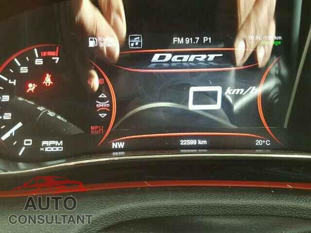 DODGE DART 2015 - 1C3CDFEB6FD437392