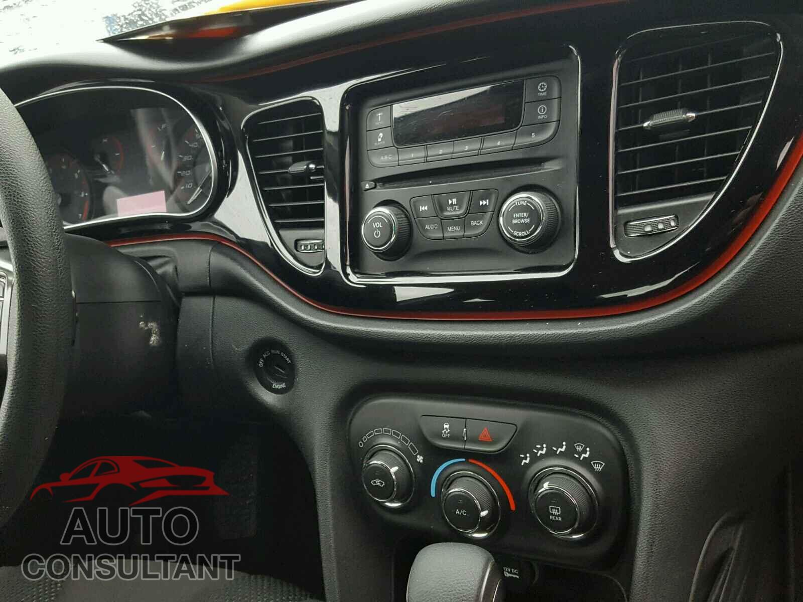 DODGE DART 2016 - 1C3CDFBA2GD652698