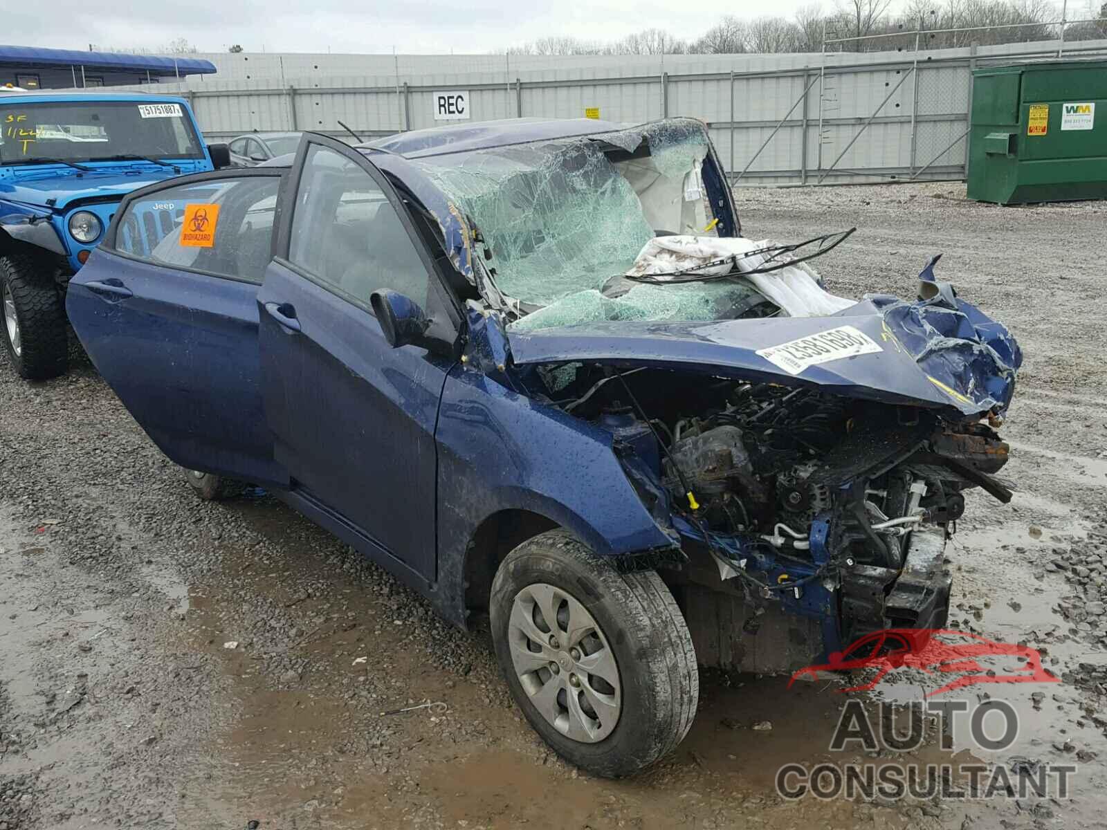 HYUNDAI ACCENT 2016 - KMHCT4AE4GU962564