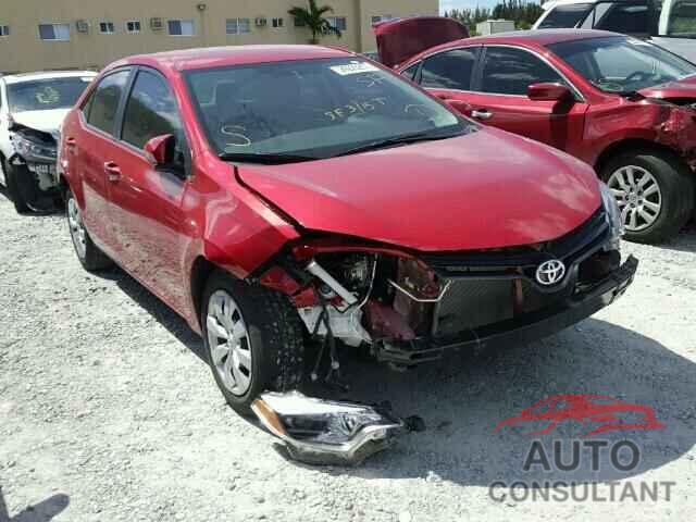TOYOTA COROLLA 2016 - 5YFBURHE2GP373770