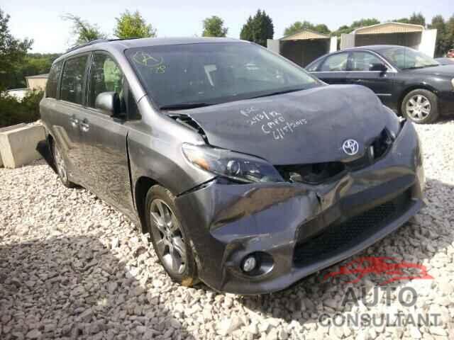 TOYOTA SIENNA 2015 - 5TDXK3DC0FS528352