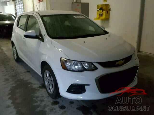 CHEVROLET SONIC 2017 - 1G1JG6SG8H4146608