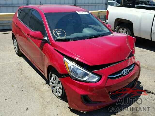 HYUNDAI ACCENT 2015 - KMHCT5AE7FU222611