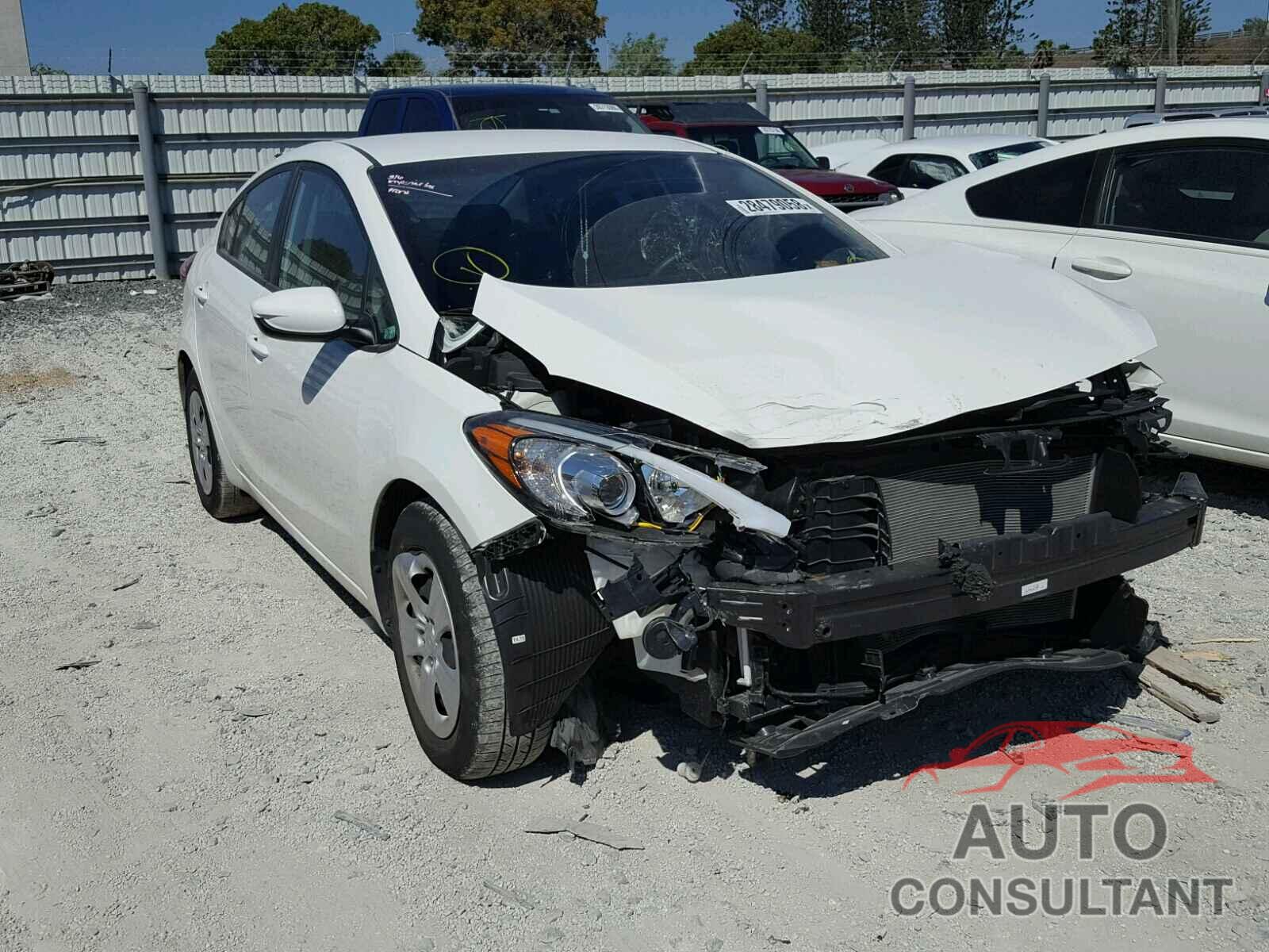 KIA FORTE 2016 - KNAFK4A66G5459915