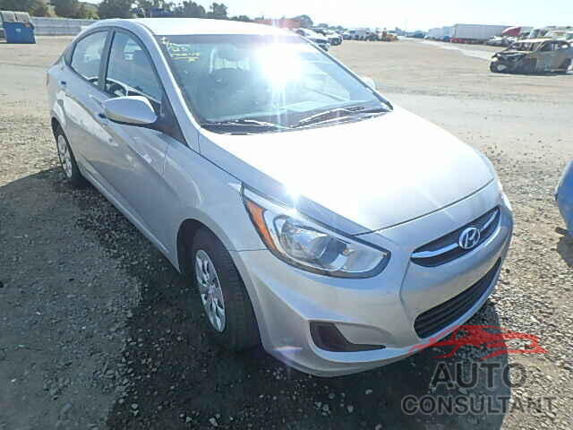 HYUNDAI ACCENT 2015 - KMHCT4AE3FU804490