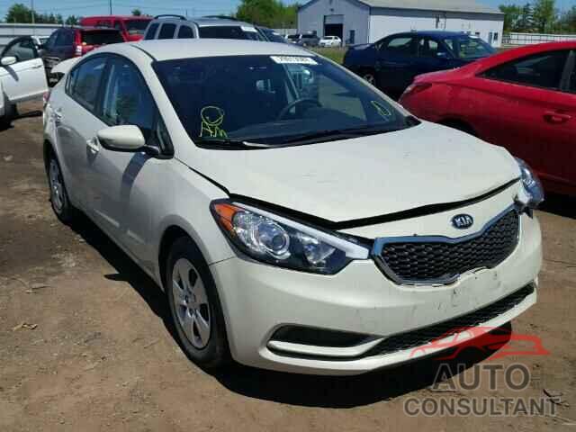 KIA FORTE 2015 - KNAFK4A60F5259661