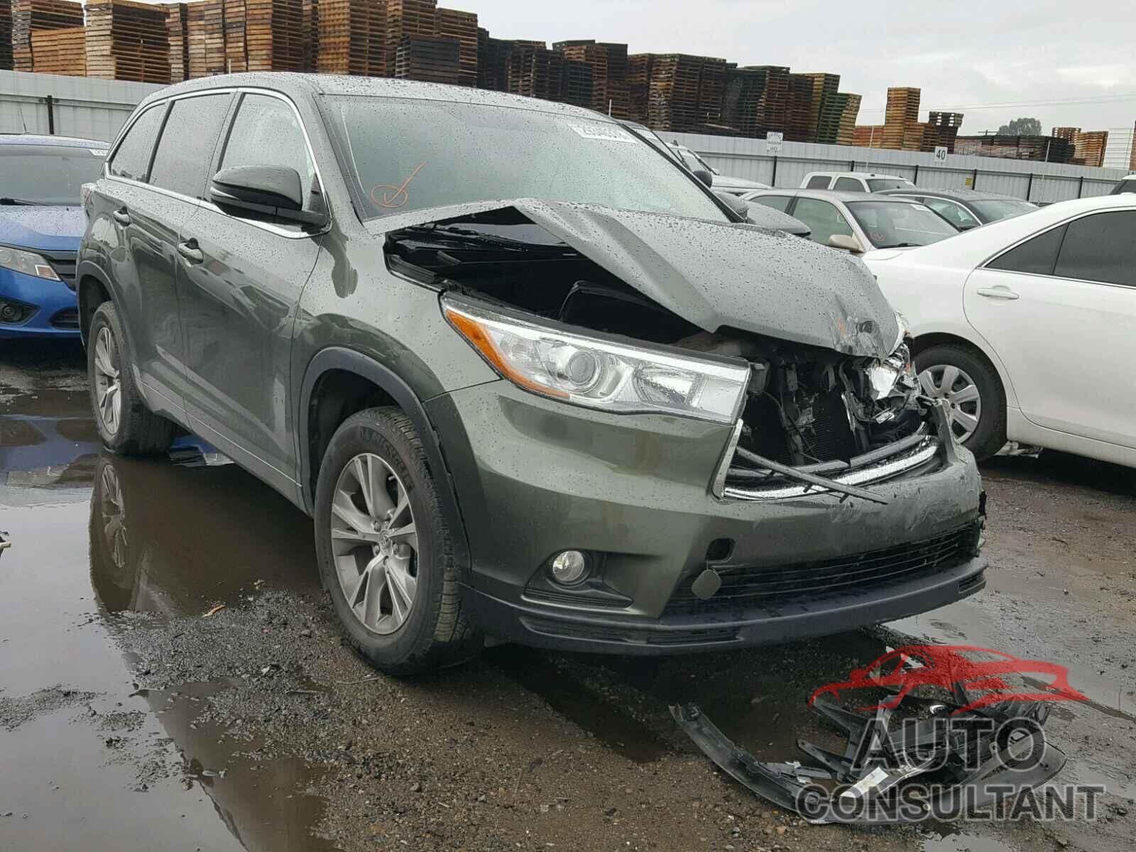 TOYOTA HIGHLANDER 2015 - 5TDZKRFH3FS095730