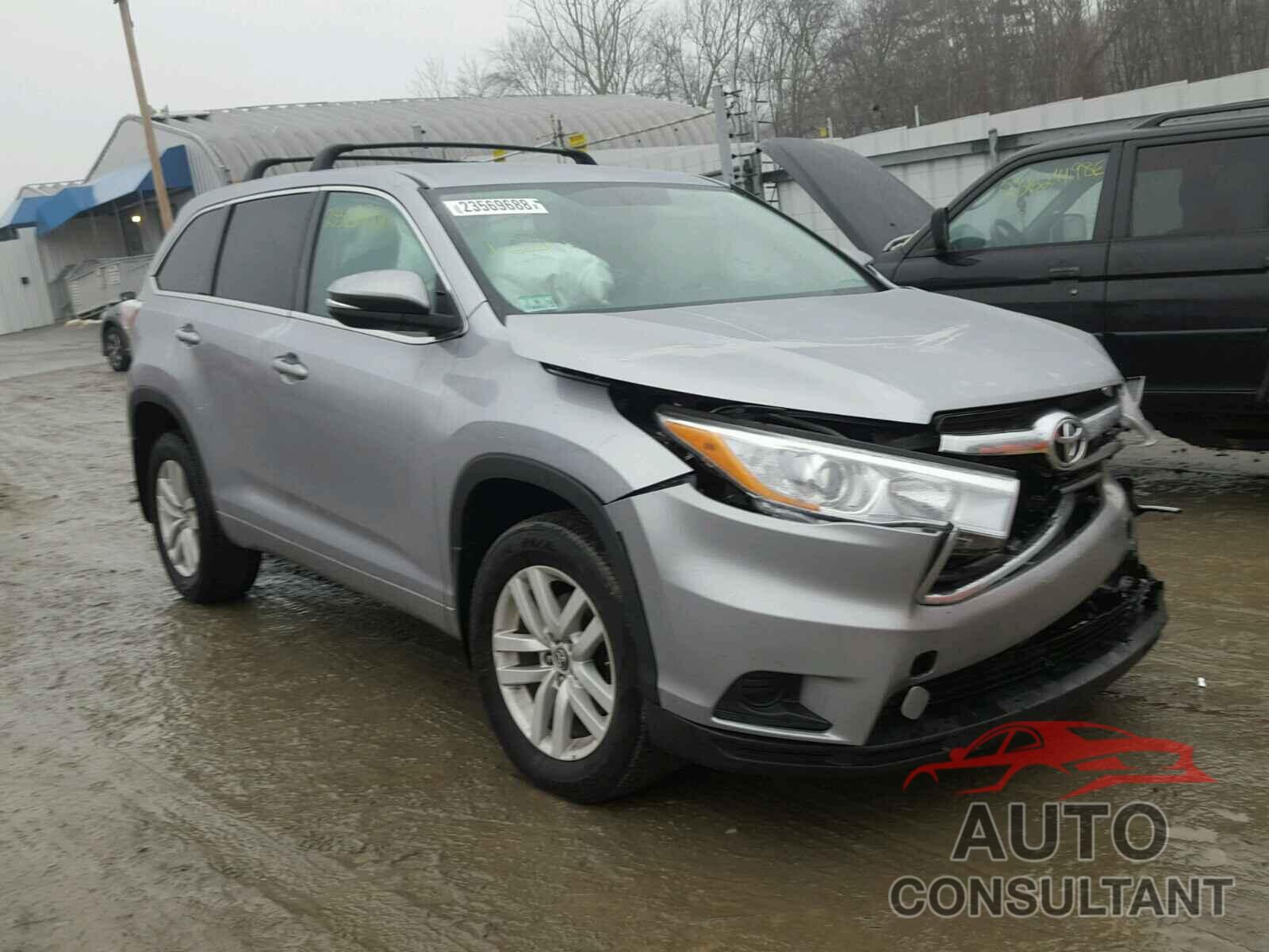 TOYOTA HIGHLANDER 2016 - 5TDBKRFH4GS332096