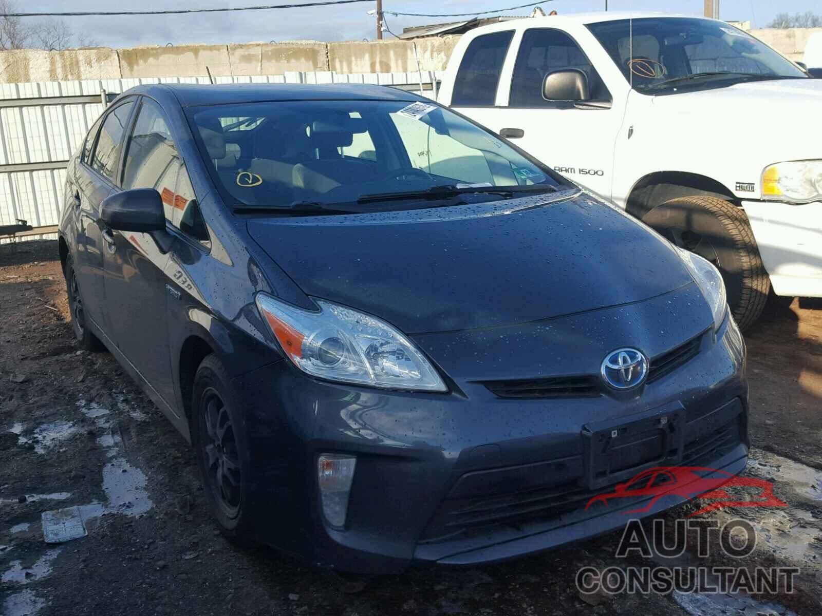 TOYOTA PRIUS 2012 - JTDKN3DU7C1602403