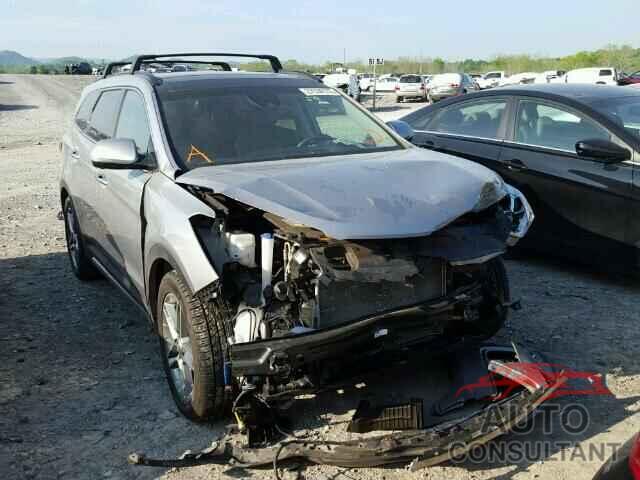 HYUNDAI SANTA FE 2017 - KM8SRDHF1HU187358