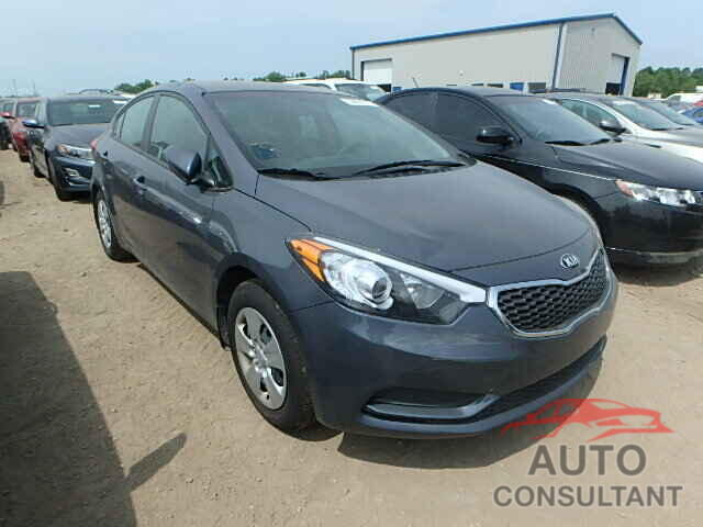 KIA FORTE 2015 - KNAFX4A69F5373336