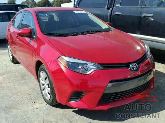 TOYOTA COROLLA 2015 - 5YFBURHE5FP285908