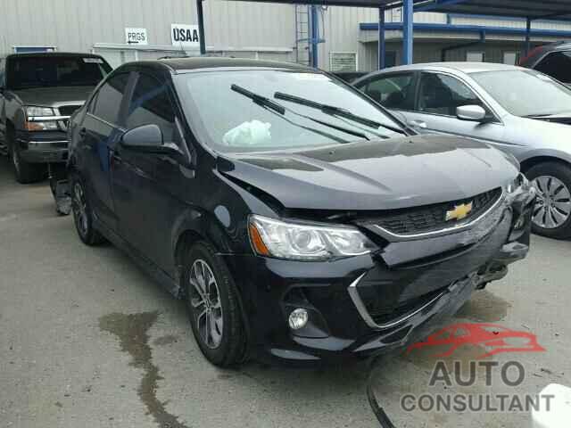 CHEVROLET SONIC 2017 - 1G1JD5SH6H4113635