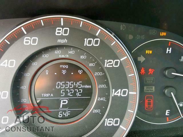 HONDA ACCORD EXL 2015 - KNDPM3ACXH7192575