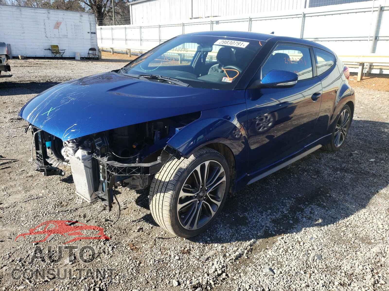 HYUNDAI VELOSTER 2017 - KMHTC6AE7HU308865