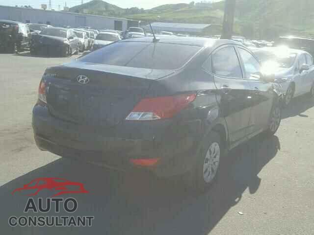 HYUNDAI ACCENT 2016 - KMHCT4AE6GU137125