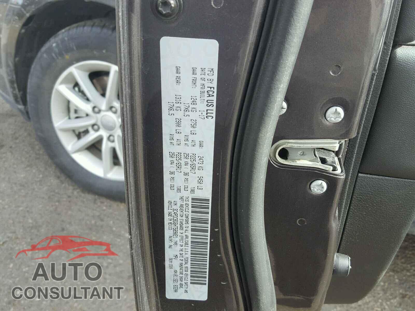 DODGE JOURNEY 2017 - 3C4PDCBG6HT589021
