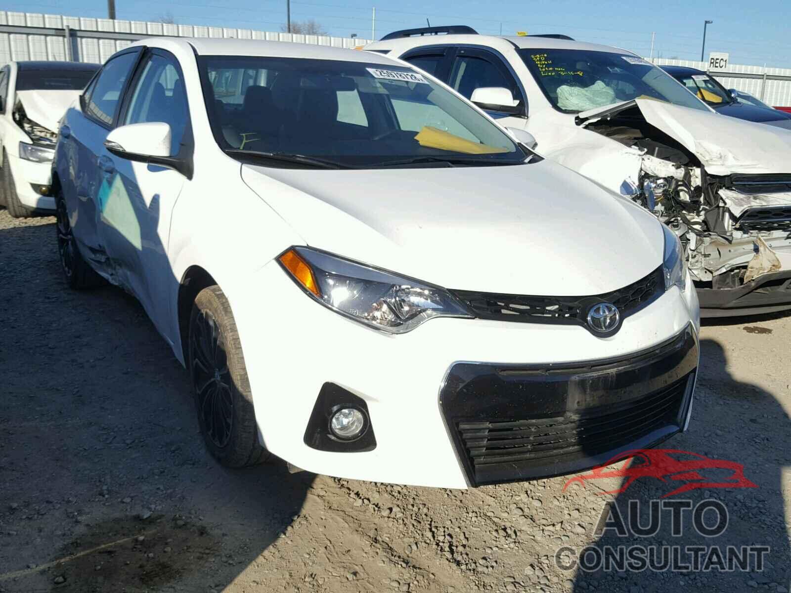 TOYOTA COROLLA 2016 - 5YFBURHE2GP387345