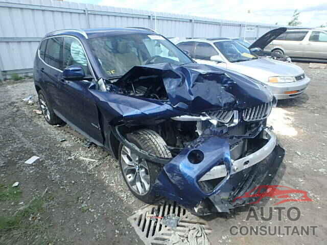 BMW X3 2015 - 5UXWX9C5XF0D58136