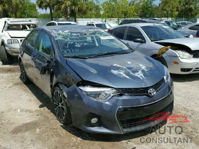 TOYOTA COROLLA 2016 - 2T1BURHE2GC598920