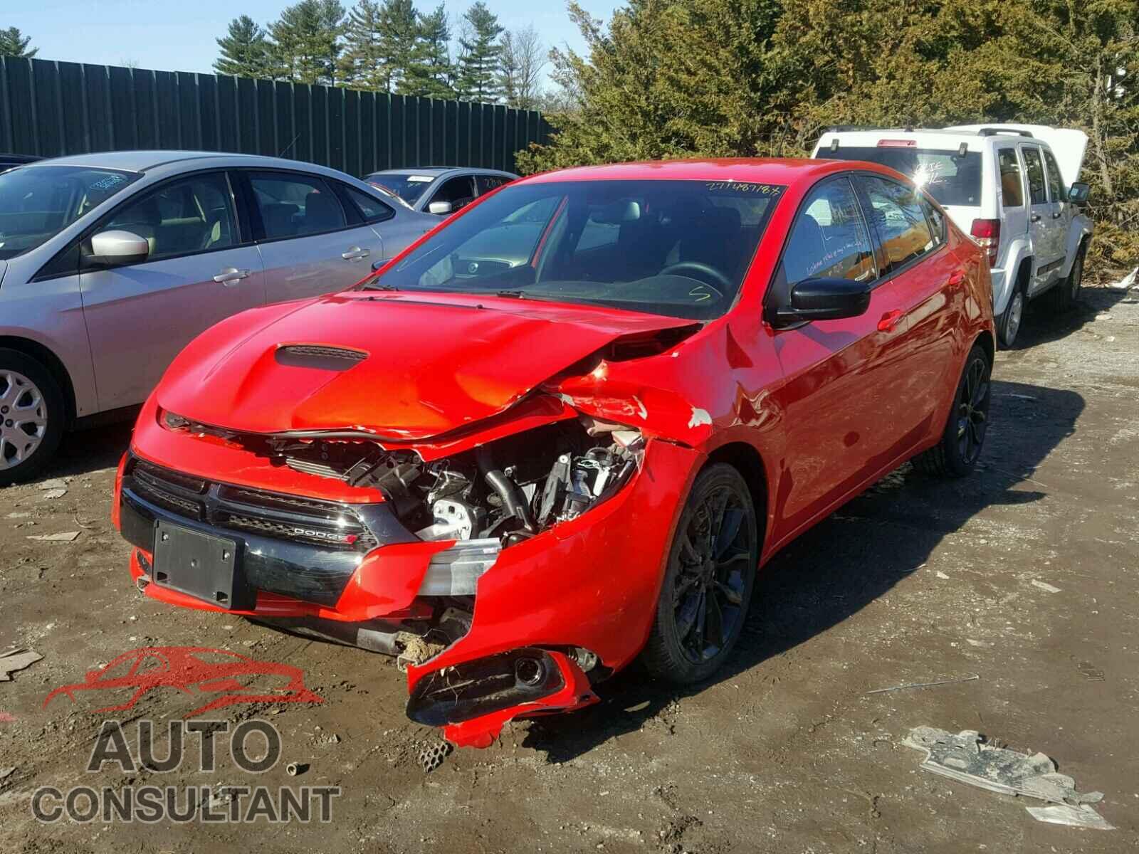DODGE DART 2016 - 1C3CDFBB3GD728454