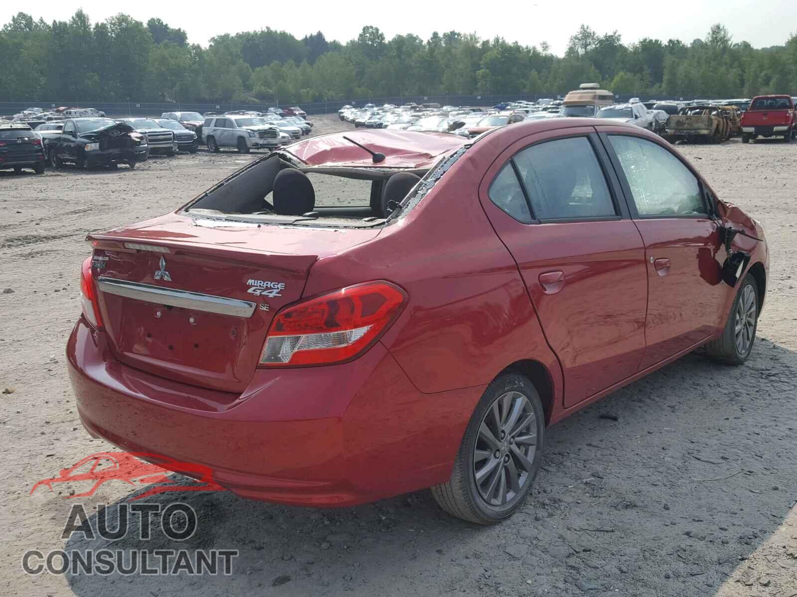 MITSUBISHI MIRAGE 2017 - ML32F4FJ5HHF13682