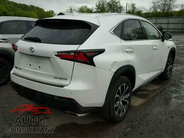 LEXUS NX 2015 - JTJBARBZ9F2016018