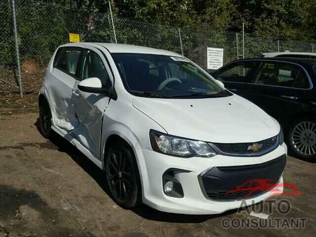 CHEVROLET SONIC 2017 - 1G1JD6SHXH4153884