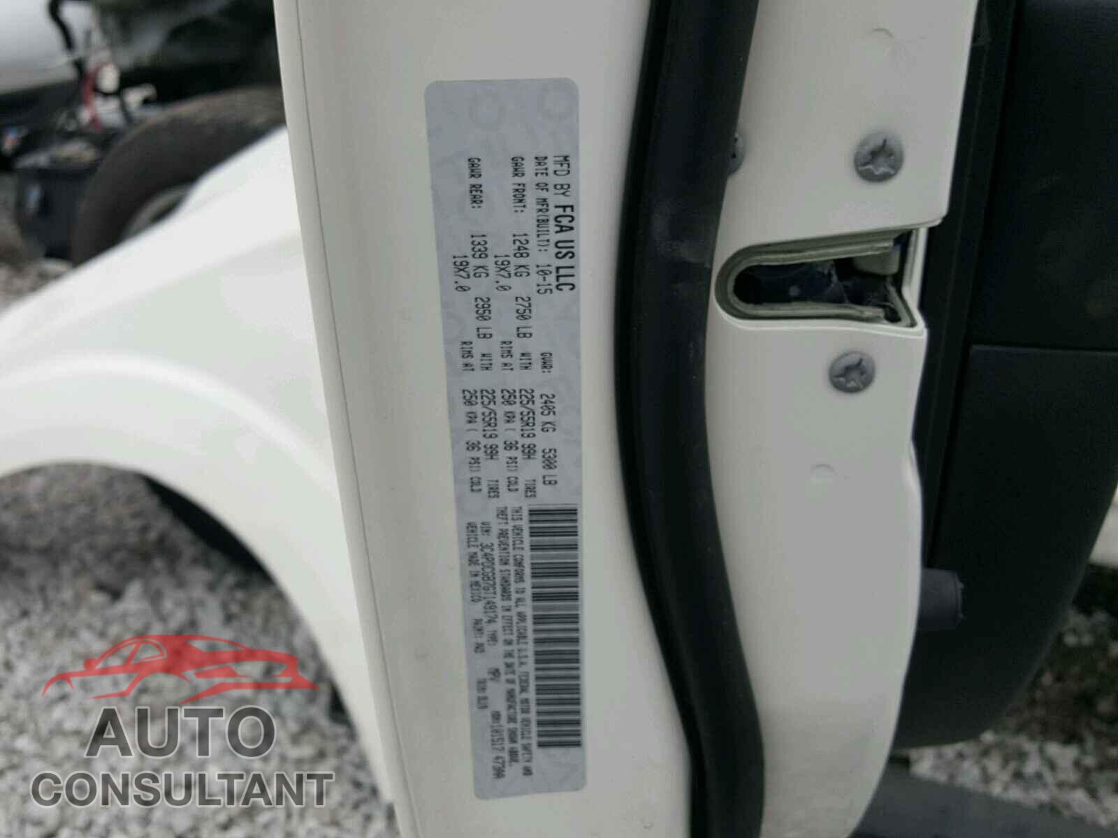 DODGE JOURNEY 2016 - 3C4PDCGB7GT149174