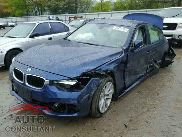 BMW 3 SERIES 2016 - WBA8A3C52GK552068